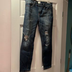 Sneak Peek jeans size 11/w30 mid rise Inseam 26”